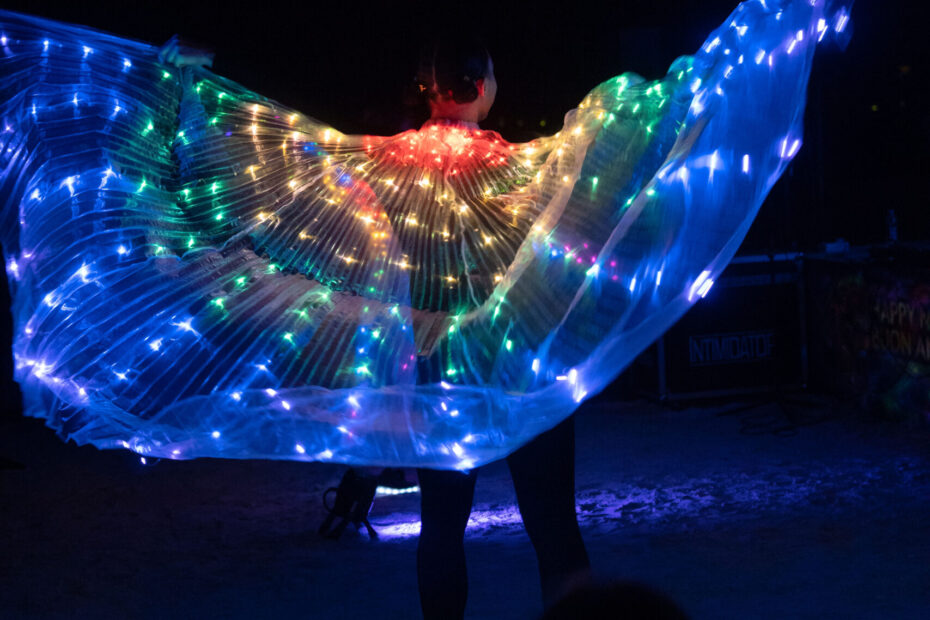 LED fairy wings